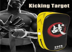 Kick Boxing Pad Punching Sand Bag Foot Arc Target Mitt MMA Sparring Muay Thai Sanda Taekwondo Training Gear1370208