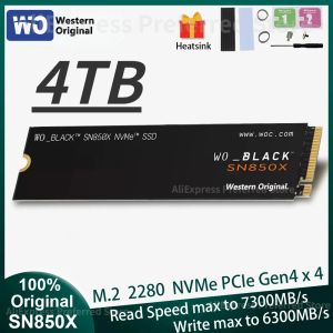 Boxs Black PS5 SSD NVME Внутренний SN850x Gaming SSD Solid State Drive Работа с PlayStation 5 Gen 4 PCIe M.2 2280 бесплатный радиатор