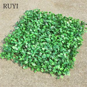 Decorative Flowers 25 High Quality Artificial Grass Lawn Green Plants Setting Wall For Home Company Building Decoration