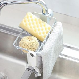 Przechowywanie kuchni Odłączany zlewozmywakowy stojak na dużą wydajność Pustka do kąpieli uchwyt na odpływ ABS Waterproof Organizer