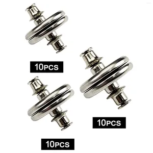 Shower Curtains 10x Curtain Clips Holder Pergola Magnetic Closure