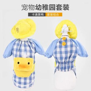 Dog Apparel Pet Clothes Cute Costumes Dogs Autumn And Winter Cats Kindergarten Hat Funny Dress Up Schnauzer Supplies