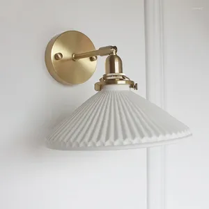 Vägglampa modern stil retro ljus guosenhals merdiven deco led långa sconces switch applikation