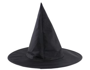 Cadılar Bayramı Kostümleri Cadı Şapkası Masquerade Sihirbaz Siyah Spire Hat Cadı Kostüm Aksesuar Cosplay Party Fantezi Elbise Dekor JK1909XB1124269