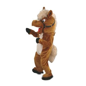 2024 Vendas quentes Halloween Horse MASCOT Costume Dresses Fancy Carnival Costumes Costumes Costumes Costumes