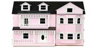 1 12 Scale Villa Stylish Fancy Wooden Toy Doll House For Kids Victorian Dolls House Kits257S3527818