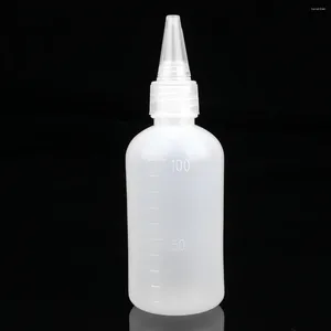 Bottiglie di stoccaggio 10 pezzi Insalata Viaggia in plastica GO Contenitori Condimenti Disperimento Refilable Bottle Eliquid