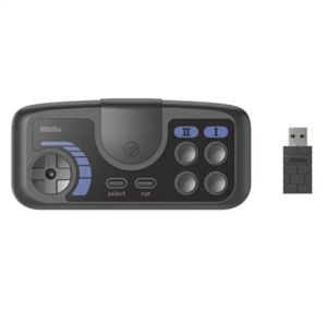 MINI TURBOGRAFX16用ワイヤレスゲームパッド8bitdo 2.4gミニPCエンジンCoreGrafxゲームパッドPCエンジンミニPCEコアゲームコントローラー