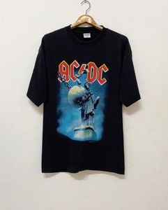 Kvinnors T -skjortor Summer Anime Print Bottoming Shirt Acdc Band Loose Short Sleeve Casual Creative Round Neck Super Top