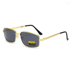 Sonnenbrille UV resistent starke leichte Sonnenschatten Fortgeschrittene Fischereigläser Fahrer Mirror Männer UV400 Polarisiert