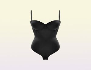 Women Shapewear Bodysuit Waist Trainer Body Shaper Bra Push Up Corset Tummy Control Underwear Sexy Backless Slim Bodyshapers 220709165599