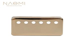 Naomi Metal Humbucker Pickup Cover 50mm für LP -Stil E -Gitarren -Teilezubehör Goldene Farbe New7714945