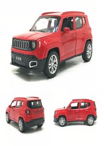 132 Jeep Renegade SUV Diecast Alloy Car Modelo com Luz de som Pull Back para crianças Toys Gift J1905252252399