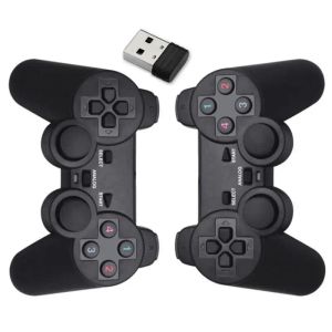 GamePads USBワイヤレスダブルハンドルゲームコントローラージョイスティック振動JoypadコンソールゲームパッドゲームパッドPC用