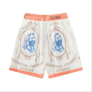 2024 Herren Sommershorts Solid Draw String Strand tragen Freizeithosen mit Taschen Multi -Farben kostenlos Versand#70