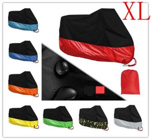 XL Cover Motorcycle Cover Universal Outdoor UV Protector Scooter All Seasons Waterproof Bike Cover Cover Odporność 190T1148654