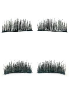 3 Magnet 2Pairs 3D Magnetiska ögonfransar Magnet Magnetiska fransar False Eyelashes Eye Lashes Makeup Kit Gift1538792