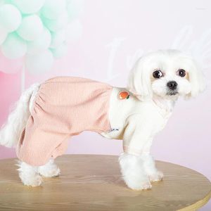 Hundkläder valpkläder jumpsuit vinter husdjurskläder liten dräkt dräkt byxor chihuahua yorkie maltese pomeranian poodle