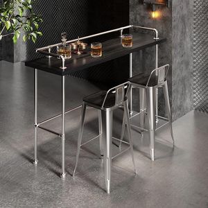 Hemma minimalistiska industriella barbord restaurang Nordic Kitchen Manger Bar Tabell Party Design Muebles de Cocina Furniture Zt50