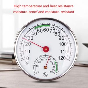 ゲージホーム温度計サウナルームハイグロメーター測定ツールデジタル温度湿度メーターバスルームスウェットストリームで使用