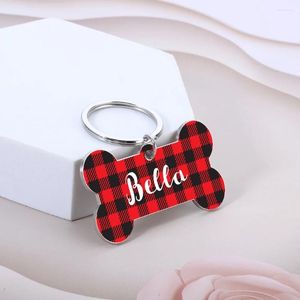 Dog tag animali domestici id gatto personalizzato colletto colorato nome in lega in alluminio nome collari di animali domestici gratis accessori tag