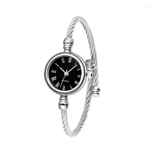 Orologi da polso femminile da donna da uomo al quarzo orologio da uomo orologio di lusso classico retrò grande diamante