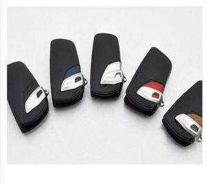 3 Color leather car key case For bmw x1 x3 x4 x5 x6 116i 118i 320i 316i 325i 330i E90 F10 M1 M3 M5 F20 F30 530i AP0069131112
