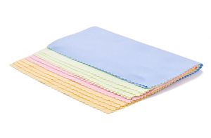 Insättningslänk Personlig anpassad supermjuk rengöringsduk för glasögon Tempererade glas LCD -skärmar Färgglada Microfiber Cloth9906191