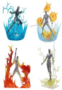 Spezialeffektmodell Flame Lightning Dragon Decoration Effects Explosion Szene Action -Figur mit Klammer Toys5073011