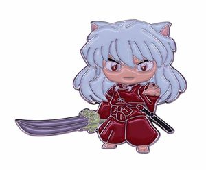 Inuyasha Cute Chibi Pins A Must Classic Collection dla każdego prawdziwego fan mangi anime2651509