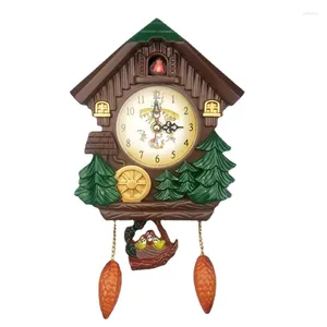 Wall Clocks Cuckoo Digital Children Bedroom Aesthetic Antique Room Decoration Accessories Design Home Decor