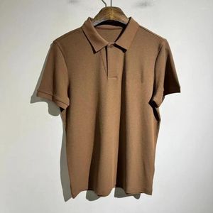 Erkek Polos En Kalite LP Nakış Polo Gömlek Sıradan çok yönlü t-shirt pamuk tees y2k Streetwear Giyim Kadın Giysileri