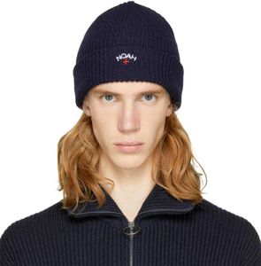 Noah haftowane męskie czaszki damskie Hip Hop Casual High Street Hats Male Beanie 32433830