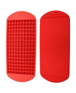 160 Grids Ice Cues Maker Mini Silicone Cube Mögel Mögelbink och kylare Tray Kitchen Tool för Whisky Mold6123894