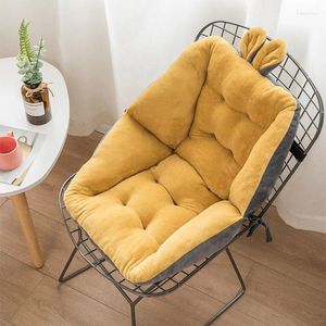 Pillow Chair Seat Office Backrest Back Winter Thick Plush Soft Comfortable Warm Floor Home Lazy Sofa