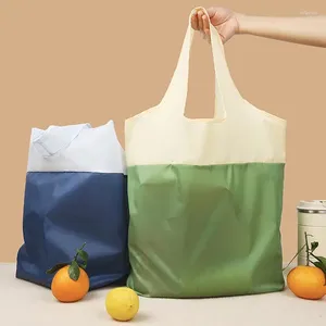 Depolama çantaları, bakkal için büyük kapasiteli çevre dostu ve ultra ışık ile taşınabilir katlanabilir alışveriş çantası