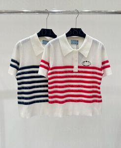 24女性用Tシャツタンクトップラウンドネックカラーブロックレターフラワーニット半袖タンクトップTシャツレトロシンプル411