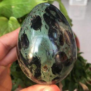 Decorative Figurines Natural Kambaba Jasper Stone Crystal Egg Healing