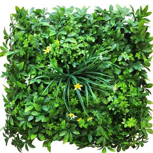 Dekorative Blumen Wand Rasen Künstliche Pflanze Grasgrün Home Dekoration Teppich für Einkaufszentrum Gartendekoration