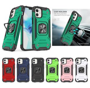 Antifall 360° Finger Ring Phone Case Back Cover Cases shockproof kickstand ring Duty Rugged For Iphone14 13 12 11 X XR Pro Max 6 7003308