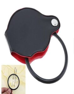 Portable Microscope and accessories Pocket Folding Jewelry Magnifier Reading Magnifying Eye Loupe Glass Lens Foldable9420745