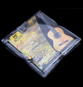 6 pezzi per corda di chitarra Nylon Silver String Set Super Freeture per chitarra acustica classica SC12 Guitar String3550071