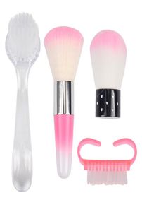 Nail Cleaning Brush File Nail Art Tools Manicure Pedicure Soft Remove Dust Small Angle Clean Brush For Nail Care Tool RRA13185863424