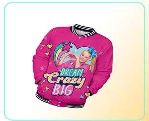 Anime JoJo Siwa Jaqueta de beisebol impressa 3D Homens Men Men Men time Bomber Streetwear Hip Hop Casual Tracksuit Harajuku Sorto Hoodie7950023