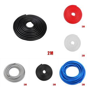 2024 2024 2/3/5M Car Door Edge Scratch Protector Strip Guard Trim Auto Door Anti Collision Strip With Steel Car-Styling Car Decoration