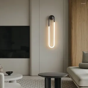 Vägglampa modern kristallmonterad antik träskivor glasskonter LED -applikationer