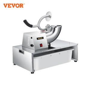 Blender Vevor Electric Cube Ice Shaver Granizing Machine 226 kg/H Commercial Snow Cone Chopper Home Slush Crusher Blender Flake Maker