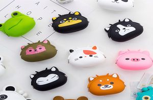 Hotsale Toy Fashion Moda de silício macio PVC Cute animal desenho animado Meninas bolsas de moeda DHL Grátis YT1995031621948