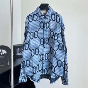 Famous fashion designer women's classic men's and women's fashion loose fitting jacket top luxury letter G