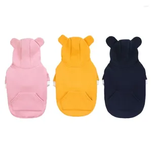 Dog Apparel Hooded Coat Puppy Clothes For Toy Breed Dogs Poodles Mini Pinscher